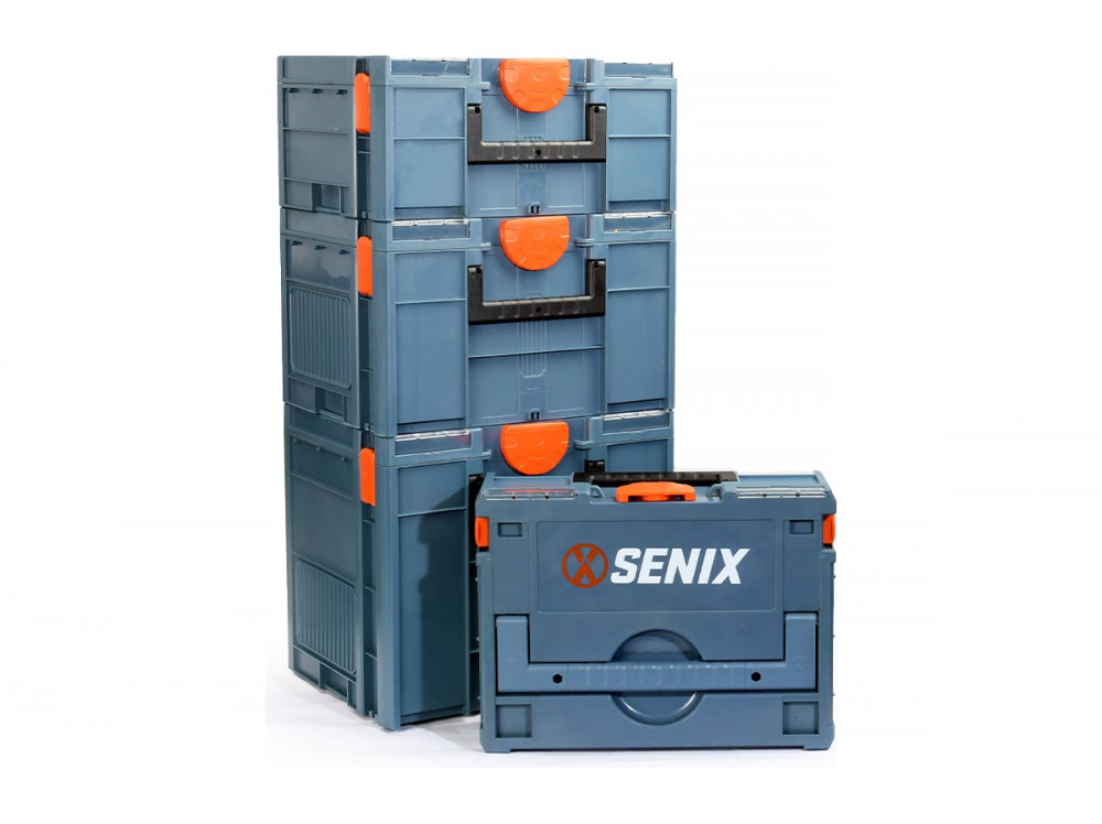 Ящик для инструментов SENIX XSTACK M 400х300х180мм M(Z082005