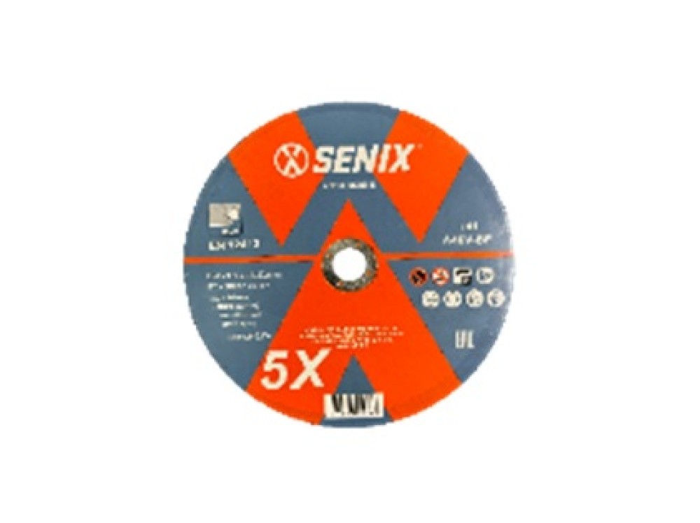 Диск отрезной по металлу и нержавеющей стали SENIX, AECW-0010-5, упак 5 шт., 230×2.5×22.23 mm AECW-0010-5 в фирменном магазине SENIX