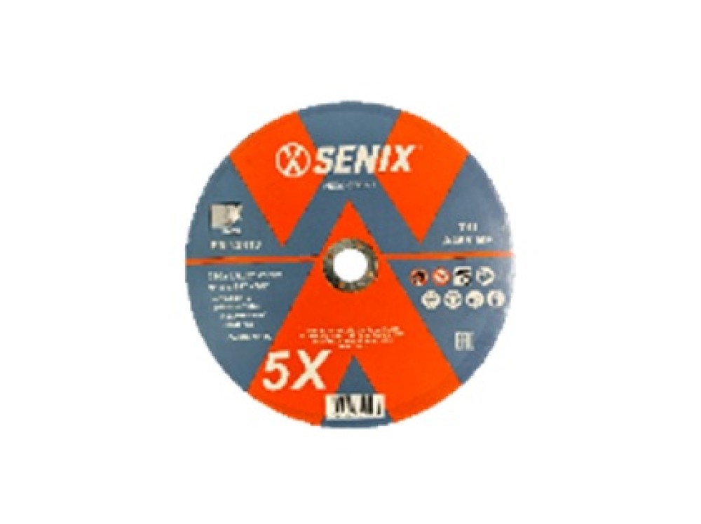 Диск отрезной по металлу и нержавеющей стали SENIX, AECW-0004-10, упак 10 шт., 125×1.0×22.23 mm AECW-0004-10 в фирменном магазине SENIX