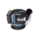 Шлифовальная эксцентриковая аккумуляторная машина SENIX  PSX2-M1-EU X2 20V, 125мм, с АКБ и ЗУ