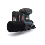 Шлифмашина вибрационная аккумуляторная SENIX PSX2-M2-EU 20В бесщ. дв., 125 мм, с 1 АКБ, 1 ЗУ